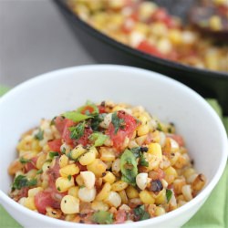 Warm Roasted Corn Salsa