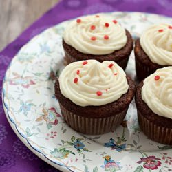 Apple Cupcakes with Spices