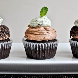 Chocolate Mint Cupcakes