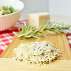 Parmesan Rosemary Crisps