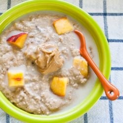 Peaches n’ Cream Oats