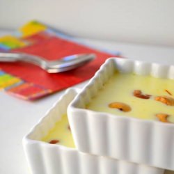 Pudding w/ Flattened Rice