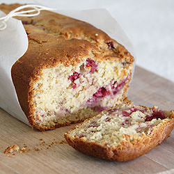 Raspberry, Lemon, and Yoghurt Loaf