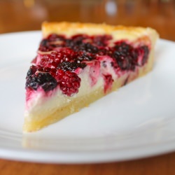 Blackberry Cheesecake Tart
