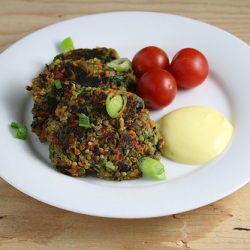 Black Bean & Quinoa Cakes