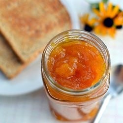 Peach-Mango Jam w/ Vanilla