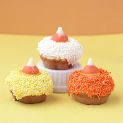Candy Corn Cupcakes