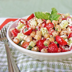 Mediterranean Chickpea Salad