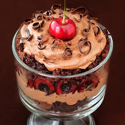 Easy Black Forest Trifles