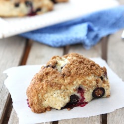 Blueberry Streusel Scone