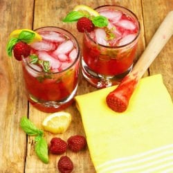 Raspberry Limoncello Cocktail