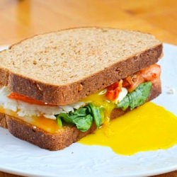 Goat Cheese & Colby Jack Sandwich