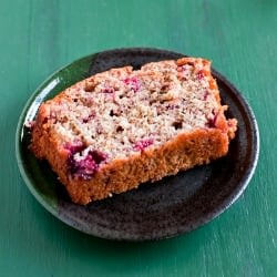 Lemon Glazed Summer Berry Bread