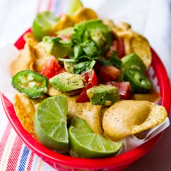 Easy Cheezy Ballpark Nachos