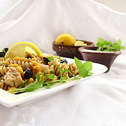 Basil Tuna Pasta Salad