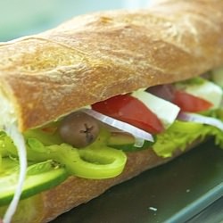 Greek Salad Sandwich