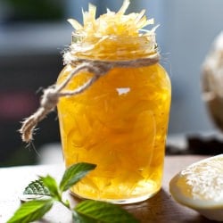 Candied Lemon Zest