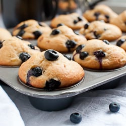 Blueberry Banana Muffins