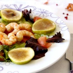 Fig and Prawn Salad