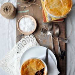 Beef and Pickled Walnut Pies