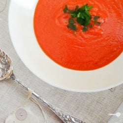 Roasted Tomato and Pepper Soup