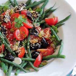 Green Beans, Tomatoes and Olives