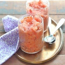 Fig & Nectarine Granita