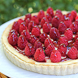Raspberry Cream Cheese Tart