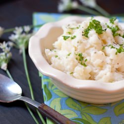 Mashed Potatoes & Turnips w Cheese
