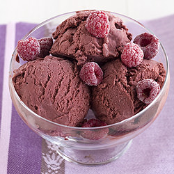 Chocolate Raspberry Ice Cream