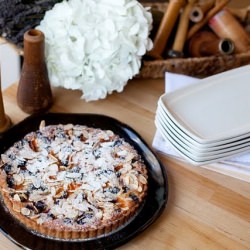 Apricot and Blueberry Crostada
