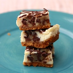 Chocolate Chip Cheesecake Bars