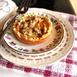Scrumptious Peach Custard Tarts
