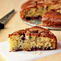Raspberry Buttermilk Cake