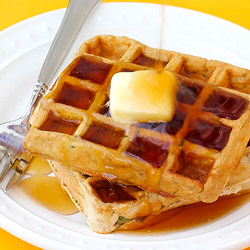 Zucchini Waffles