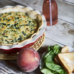 Spinach Quiche