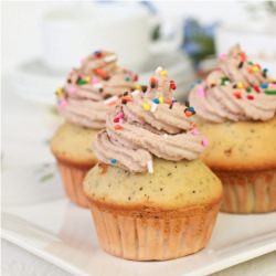 Earl Grey Cupcake