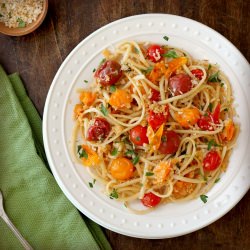 Linguine w/ Cherry Tomatoes