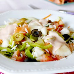 Rice and Pear Salad