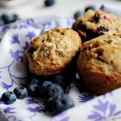 Banana Blueberry Muffins