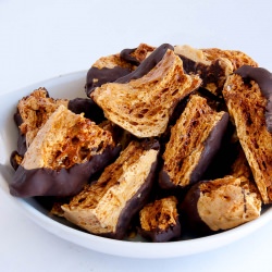 Chocolate Dipped Sponge Toffee