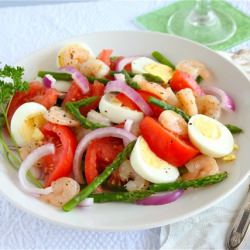 Asparagus Shrimp Salad