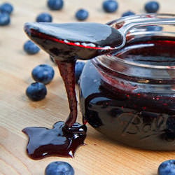 Blueberry Caramel Sauce