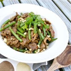 Pork with Lemon Grass and Fine Bean