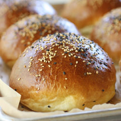 Brioche Hamburger Buns