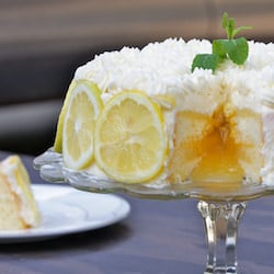 Lemon Chiffon Layer Cake