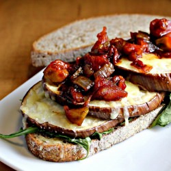 Grilled Eggplant, Fontina, Tomato