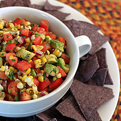 Avocado & Grilled Corn Salsa