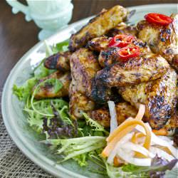 Asian Barbecue Chicken Wings