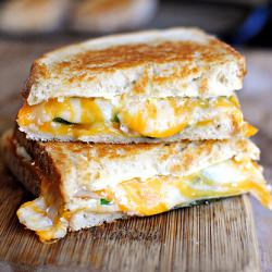 Jalapeno Popper Grilled Sandwich